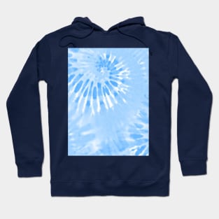 Tie Dye Blue hippie Hoodie